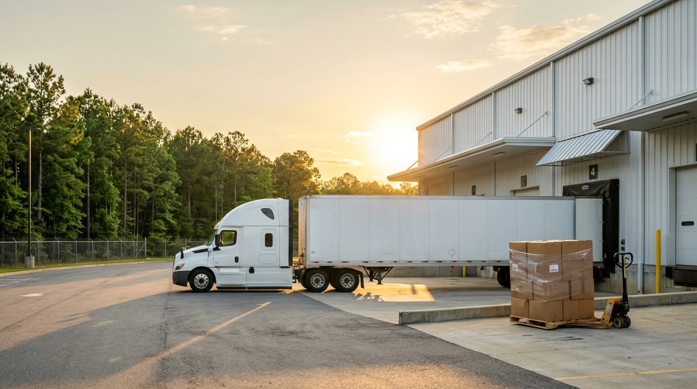 Impressionist Carolina Logistics Corridor and Modern 3PL Hub