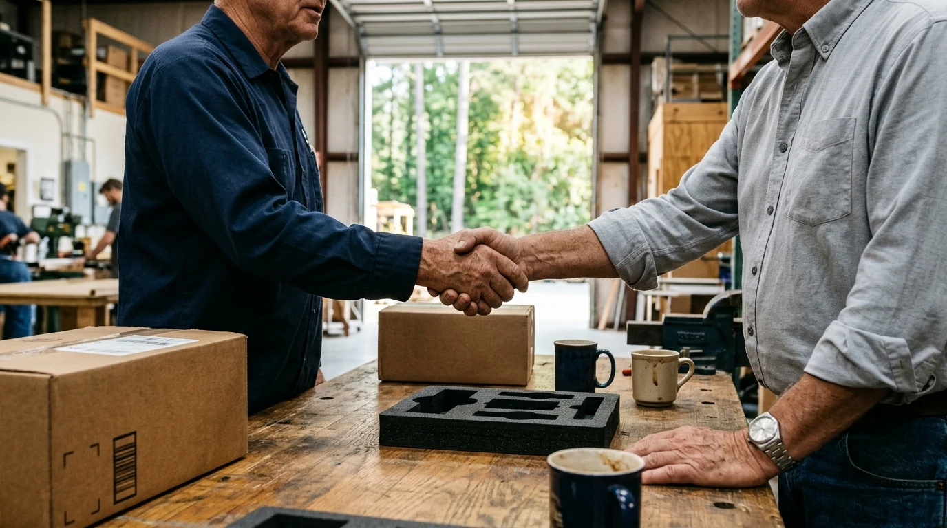 Welpak Executive Partnership Handshake