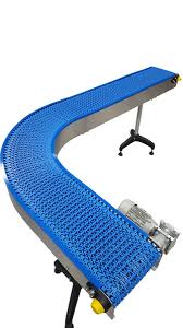 10' Plastic Belt Conveyor, 5" Wide,