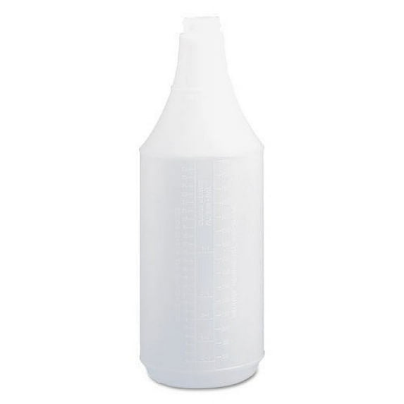 Embossed Spray Bottle, 32 oz., Clear