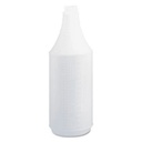 Embossed Spray Bottle, 32 oz., Clear