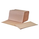 Singlefold Paper Towels, Natural, 9 x 9 9/20, 250/Pack, 16 Packs/Carton