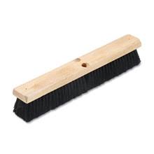 Push Broom 36". Black Tampico Fine/Medium Head.