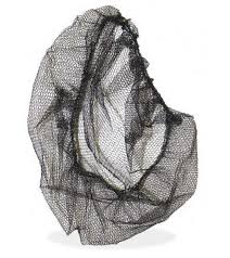 21" Black Nylon Hair Net, 1000/Case