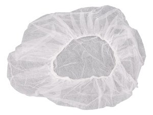 21" White Nylon Hair Nets, 1000/Case