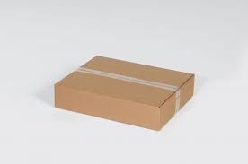 10" x 10" x 5" Flat Corrugated Boxes. 200#/32ECT-C Kraft Plain. 25/Bdl