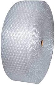 1/2" x 48" x 250' Perf 12" Slit 12" Clear Bubble Wrap.