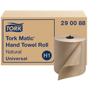 (#856065) Tork Universal Matic® Hand Towel Roll, 1-Ply - Natural. 7.7" x 700'. 6 Rls/Case. #290088