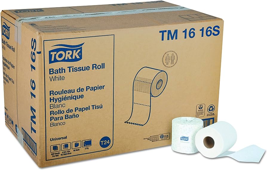 (SEPG #851660) Tork TM1616S, Standard Bath Tissue, 2-ply, 96RL/CS, 96x500