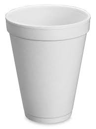 16oz Tall Foam Cup, 1000/Case, Lid 16SL, 16FTLS