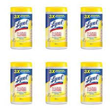 Lemon Lime Lysol Disinfecting Wipe