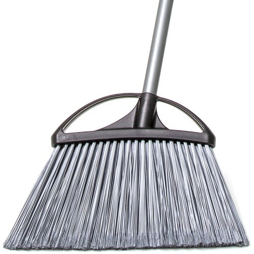 12" Large Angle Broom, 12 7/8 Metal Handle, (Each)
