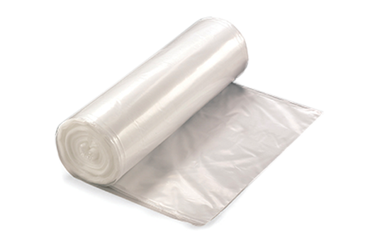 24x24 High Density Can Liner, 7-10 Gallon, 8 Mic, 1000/Case