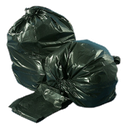 38 x 58 2.0mil Black Can Liner, 60 Gallon, 100/Case, Coreless Rolls