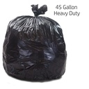 LINER, BLACK, 2.0MIL, 40-45 GALLON, VINTAGE, VL404620B, 100/Case