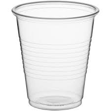 16oz Tall Ribbed Translucent Cup, Lid - 16BL, 1000/Case