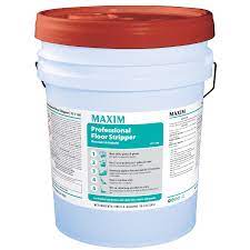 110800-41 Maxim Action Rinse-Free Floor Stripper. Colorless, Fragrance Free. 4/1 Gallons.