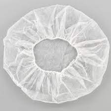 24" White Bouffants, Polypropylene Hairnets, 1000/case