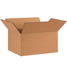 24 x 24 x 6" Lightweight 32 ECT Corrugated Box. Kraft Plain. 20/Bundle.