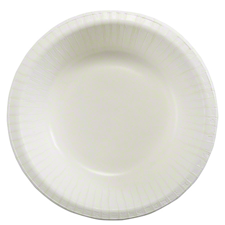 DBB12W - 12oz Paper Bowl, White, 8/125 Case, Dixie Basic