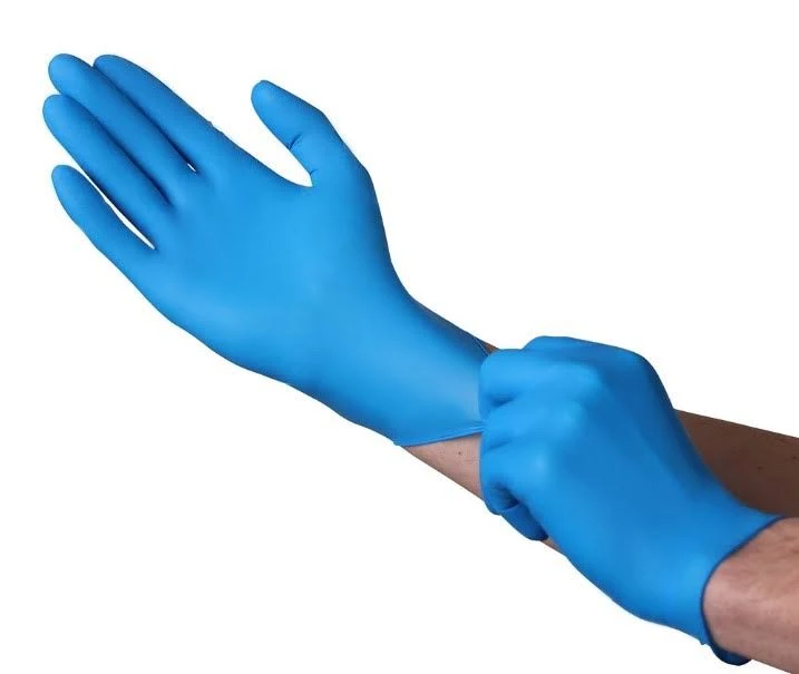 MEDIUM,  3.5mil Nitrile Chemo Exam PF Blue, 2000/CASE