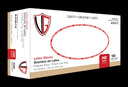 4.5mil Latex Industrial Powdered Cream Glove, 10/100 LG, 1000/Case