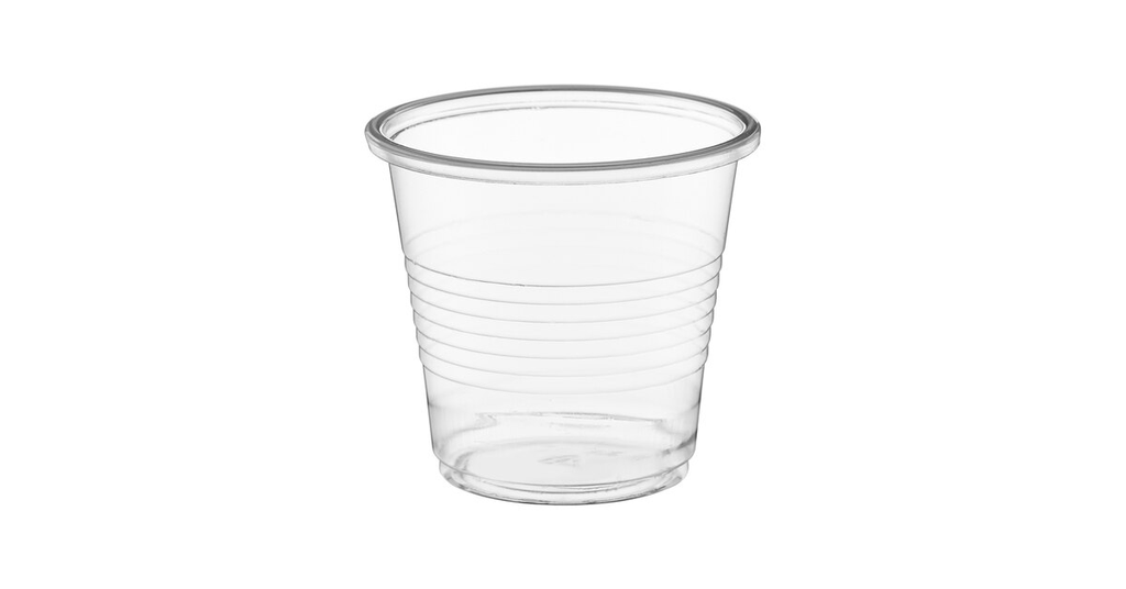Choice 3.5oz Translucent Thin Wall Plastic Cold Cup - 2500/Case