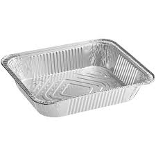 Western Plastics Half-Size Heavy-Duty Foil Steam Table Pan, 2 9/16" Deep, 100/Case