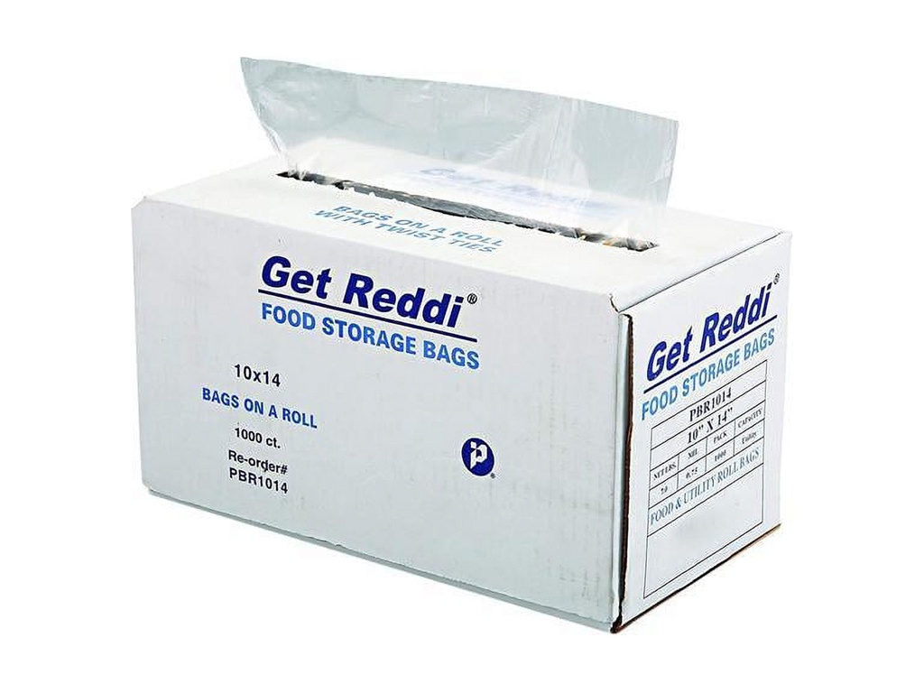 Get Reddi Food Storage Bags 4"x2"x12" 1000/Box