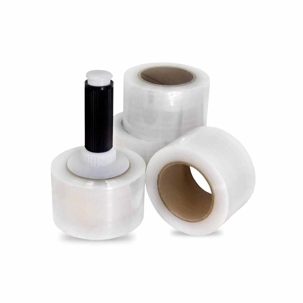3" x 700' x 120 Ga. Stretch Banding Film. 18 Rolls/Case