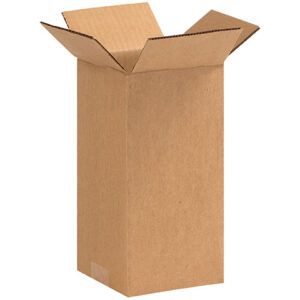 50" x 17" x 6" FOL 48 ECT-BC Kraft Plain Box.