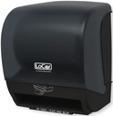 LoCor DA235, Small Space Electronic Battery Operated Roll Towel Dispenser Wave N Dry, Black #235-B