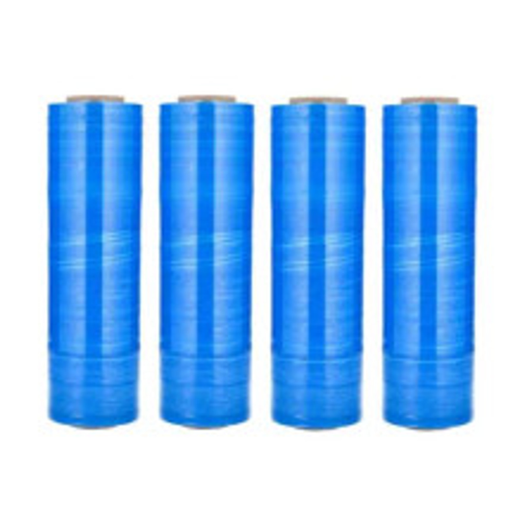 20" x 5000' x 80 Ga. Blue Stretch Film 40 Rls/Pallet