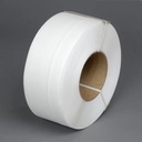 1/2" x 9,900' x 325lb BS x 8" x 8" Core. White Polypropylene Machine Grade Strapping. 24 Coils/Skid.  For SM-65 Strapper.