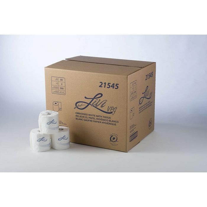 #21545 LIVI VPG SELECT, 2P TOILET TISSUE,  80/500