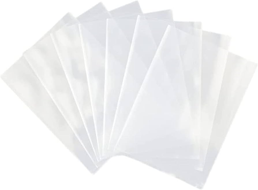 14" x 22" - 4 Mil Clear Industrial Flat Poly Bags. 500/Case