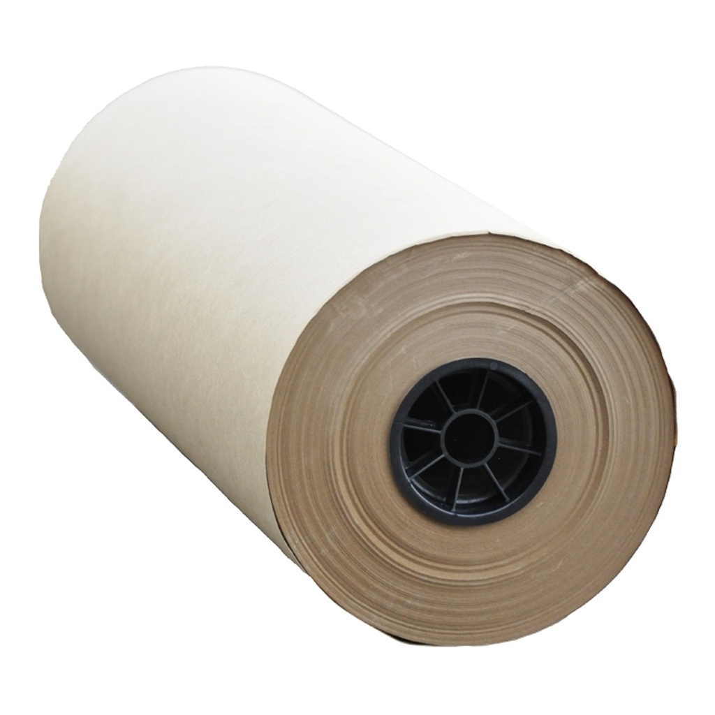 40# x 48" x 900' Kraft Rolls Natural Recycled. (57.6#/Rl) 25 Rolls/Pallet