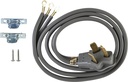 Dryer Cord 3 Wire 5' 30 Amp 12/Case, #WX09X10003