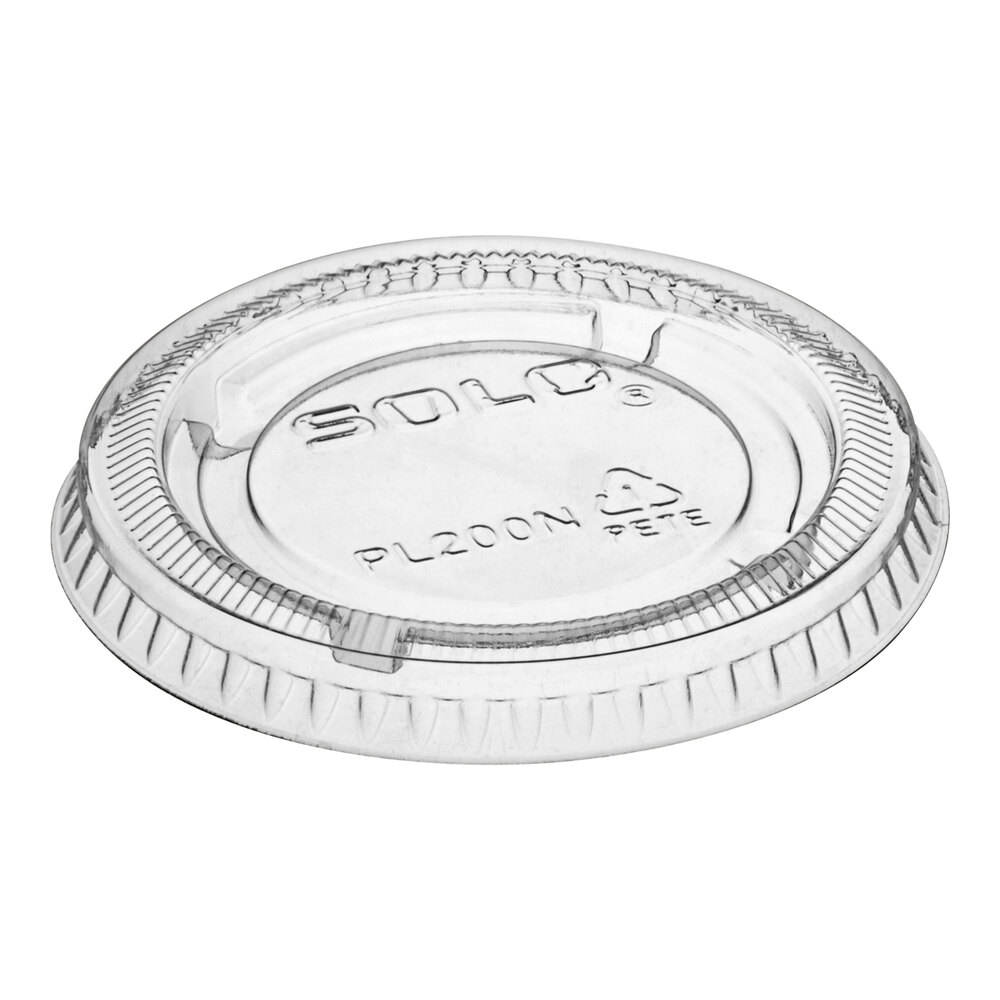 2OZ CLEAR SOUFFLE LID 2500
