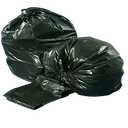 PT46H, 40X46 1.5 100 40-45GAL 1.5MIL BLACK LINER, FLAT SEAL