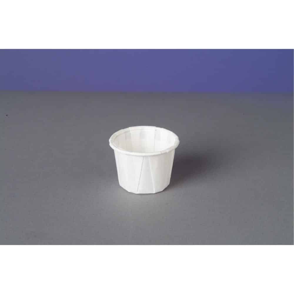 F075 3/4OZ FIBRICN PAP SOUF 5M PAPER SOUFFLE CUPS