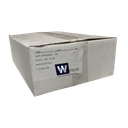 (#97) 24 x 23 Black (1 Mil) Flat Pack Low-D Can Liner  500/Case, 7-10 Gallon
