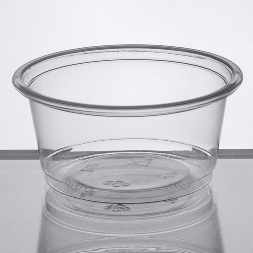 [301400PC] Dart Conex Complements 400PC 4 oz. Clear Plastic Souffle / Portion Cup - 2500/Case