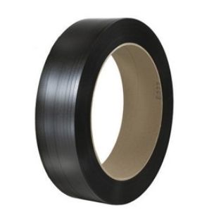 [APX PP-H1/2X7200-16X6B] 1/2" x 7200' 500# BS. Black  Polypropylene Plastic Strapping. Hand Grade. ..HP40050-12BLK72