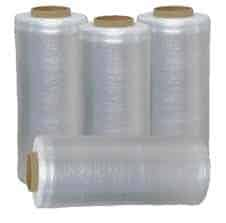 [APX STF-BX580EP] 5" x 1000' x 80 Ga. Extended Core Stretch Banding Film. 12 Rls/Case