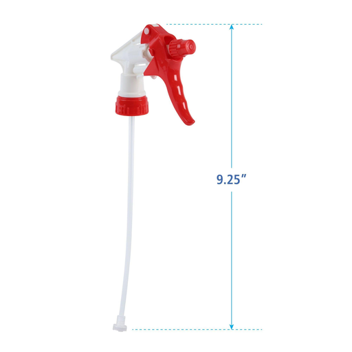 [BWK 09229 Each] Trigger Sprayer 250 for 32 oz Bottles, Red/White, 9 1/4"Tube, #09229 Each