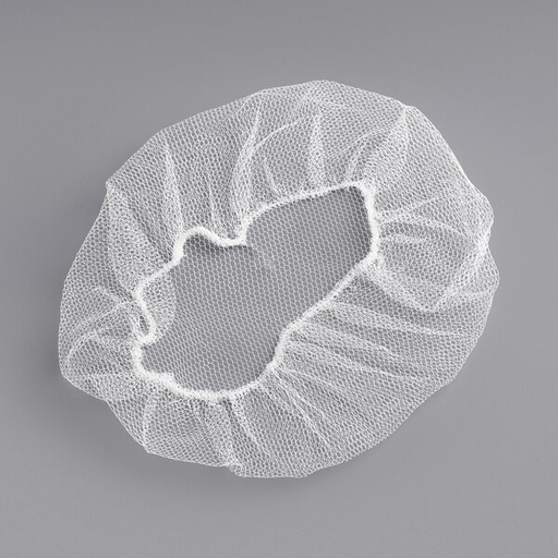 [COR HN21W/10] 21" White Nylon Hair Nets, 1000/Case