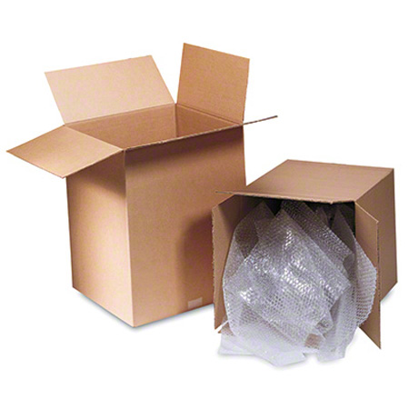 [CPBP 888] Corr Box 8" x 8" x 8" (200#/32 ECT) Kraft Plain,  25/BD. MP8Q X-4