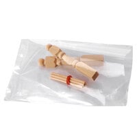 [CPBP PB3545] 3 x 4 - 2 Mil Reclosable Poly Bags Clear. 1000/Case. #PB3545