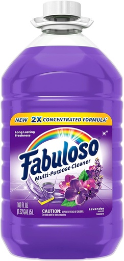 [HU 05253] Fabuloso Multi-Use Cleaner, Lavender, 4/1 Gallon per Case
